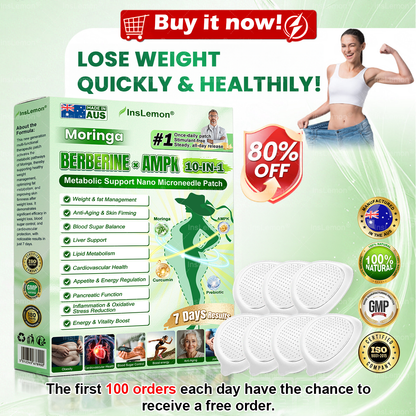 𝐈𝐧𝐬𝐋𝐞𝐦𝐨𝐧® 𝗠𝗼𝗿𝗶𝗻𝗴𝗮 × 𝗕𝗲𝗿𝗯𝗲𝗿𝗶𝗻𝗲 × 𝗔𝗠𝗣𝗞 𝟭𝟬-𝗶𝗻-𝟭 𝗠𝗲𝘁𝗮𝗯𝗼𝗹𝗶𝗰 𝗦𝘂𝗽𝗽𝗼𝗿𝘁 𝗡𝗮𝗻𝗼 𝗠𝗶𝗰𝗿𝗼𝗻𝗲𝗲𝗱𝗹𝗲 𝗣𝗮𝘁𝗰𝗵 (𝐉𝐮𝐬𝐭 𝐨𝐧𝐜𝐞 𝐚 𝐝𝐚𝐲, 𝐯𝐢𝐬𝐢𝐛𝐥𝐞 𝐜𝐡𝐚𝐧𝐠𝐞𝐬 𝐢𝐧 𝟕 𝐝𝐚𝐲𝐬） ✅ 𝐅𝐨𝐫 𝐨𝐛𝐞𝐬𝐢𝐭𝐲, 🅛🅞🅞🅢🅔 🅢🅚🅘🅝,𝐝𝐢𝐚𝐛𝐞𝐭𝐞𝐬, 𝐬𝐥𝐞𝐞𝐩 𝐚𝐩𝐧𝐞𝐚, 𝐣𝐨𝐢𝐧𝐭 𝐢𝐬𝐬𝐮𝐞𝐬, 𝐚𝐧𝐝 𝐦𝐨𝐫𝐞✨✨✨