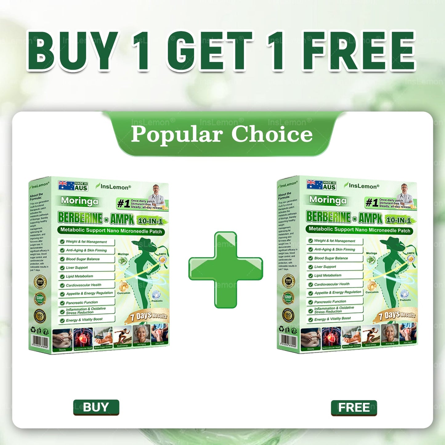 𝐈𝐧𝐬𝐋𝐞𝐦𝐨𝐧® 𝗠𝗼𝗿𝗶𝗻𝗴𝗮 × 𝗕𝗲𝗿𝗯𝗲𝗿𝗶𝗻𝗲 × 𝗔𝗠𝗣𝗞 𝟭𝟬-𝗶𝗻-𝟭 𝗠𝗲𝘁𝗮𝗯𝗼𝗹𝗶𝗰 𝗦𝘂𝗽𝗽𝗼𝗿𝘁 𝗡𝗮𝗻𝗼 𝗠𝗶𝗰𝗿𝗼𝗻𝗲𝗲𝗱𝗹𝗲 𝗣𝗮𝘁𝗰𝗵 (𝐉𝐮𝐬𝐭 𝐨𝐧𝐜𝐞 𝐚 𝐝𝐚𝐲, 𝐯𝐢𝐬𝐢𝐛𝐥𝐞 𝐜𝐡𝐚𝐧𝐠𝐞𝐬 𝐢𝐧 𝟕 𝐝𝐚𝐲𝐬） ✅ 𝐅𝐨𝐫 𝐨𝐛𝐞𝐬𝐢𝐭𝐲, 🅛🅞🅞🅢🅔 🅢🅚🅘🅝,𝐝𝐢𝐚𝐛𝐞𝐭𝐞𝐬, 𝐬𝐥𝐞𝐞𝐩 𝐚𝐩𝐧𝐞𝐚, 𝐣𝐨𝐢𝐧𝐭 𝐢𝐬𝐬𝐮𝐞𝐬, 𝐚𝐧𝐝 𝐦𝐨𝐫𝐞✨✨✨